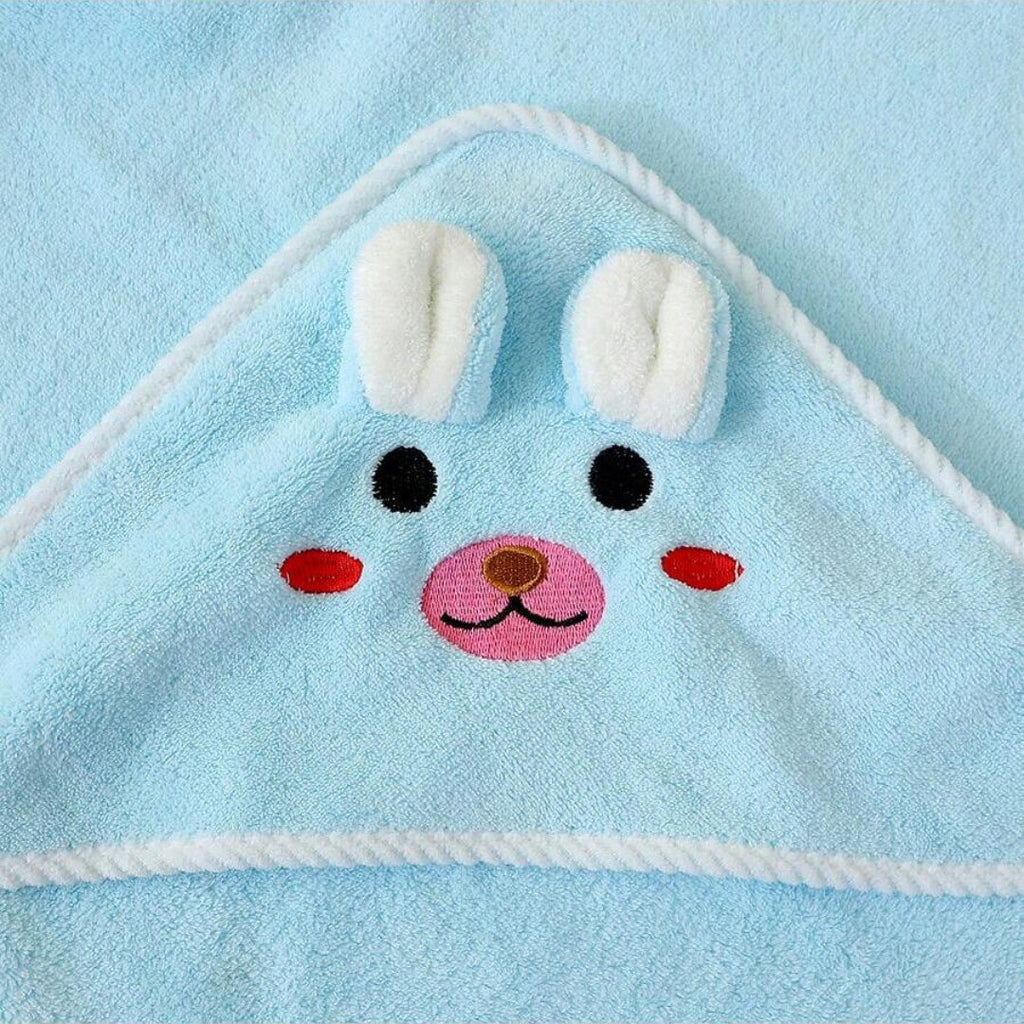 Hooded Toddler Baby Cartoon Towels Soft Animal Newborn Quick-Drying Towel Baby