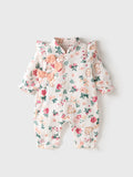 Autumn Baby Girl Style Home Clothes Romper-0